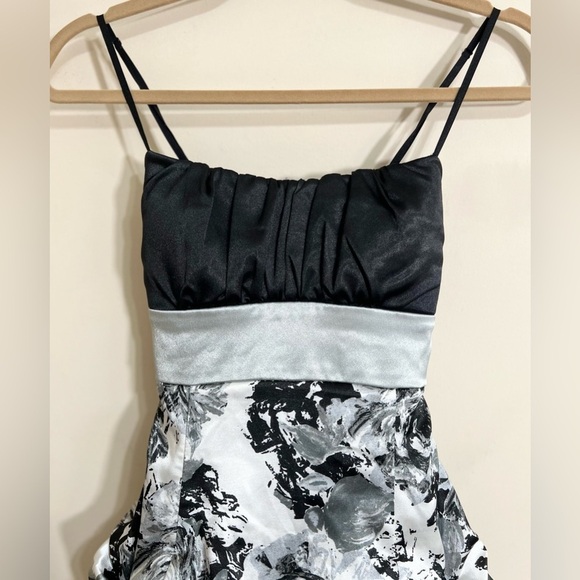 RUBY ROX Juniors Semiformal Cocktail Prom Formal Party Dress Fairy Bow Size 1 - Picture 7 of 11